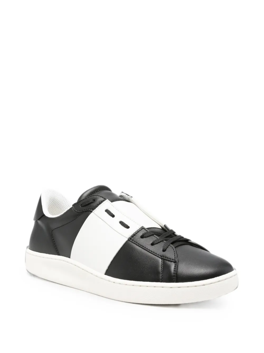 Valentino Garavani Open VLogo round-toe sneakers Zwart