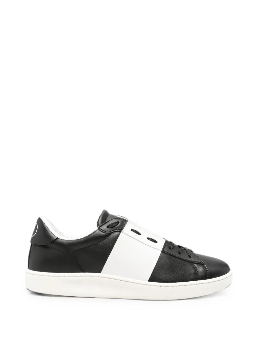 Valentino Garavani Open VLogo round-toe sneakers - Schwarz