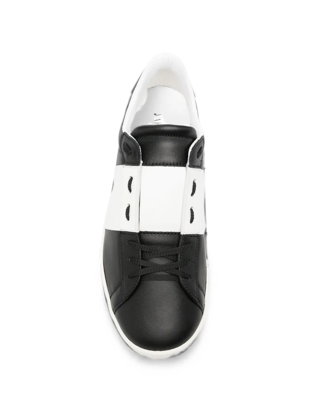 Valentino Garavani Open VLogo round-toe sneakers Zwart