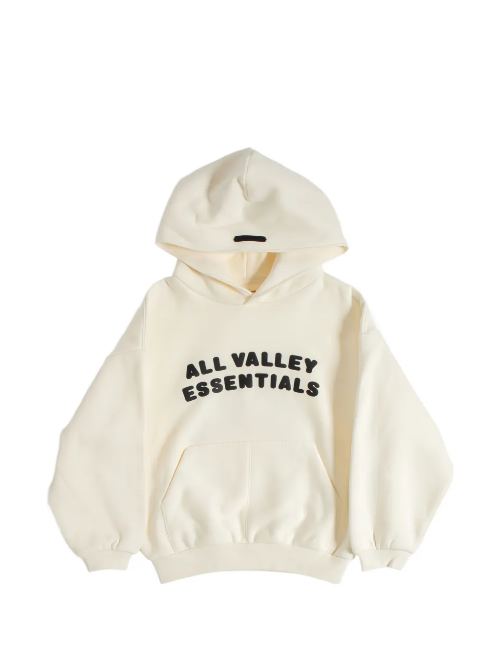 FEAR OF GOD ESSENTIALS KIDS 90's logo-print hoodie - Bianco