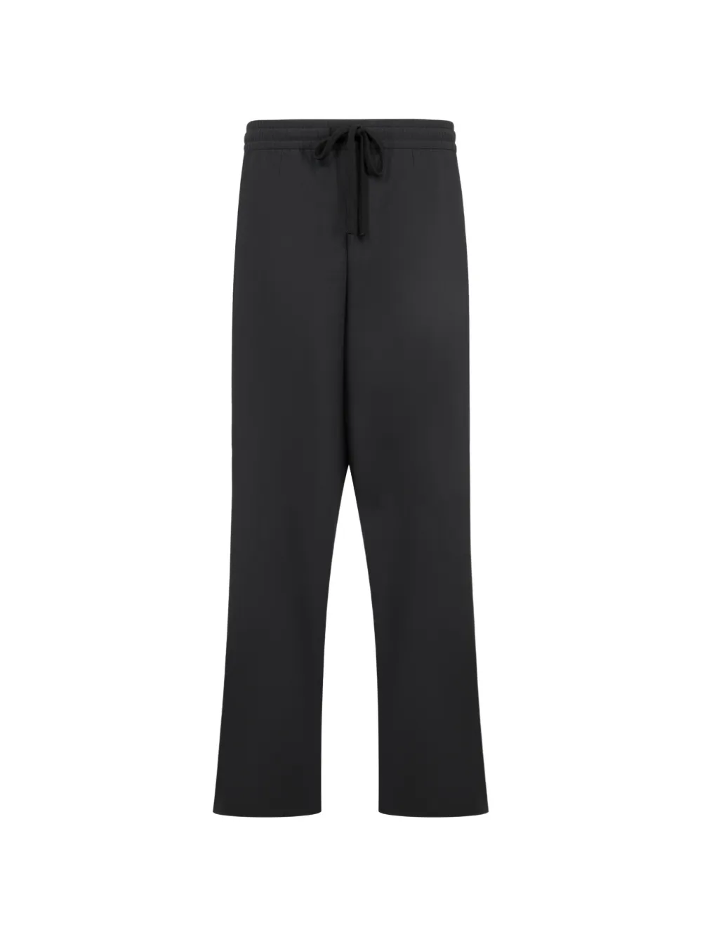 FEAR OF GOD ESSENTIALS silk-blend pleat-front drawstring pants - Schwarz
