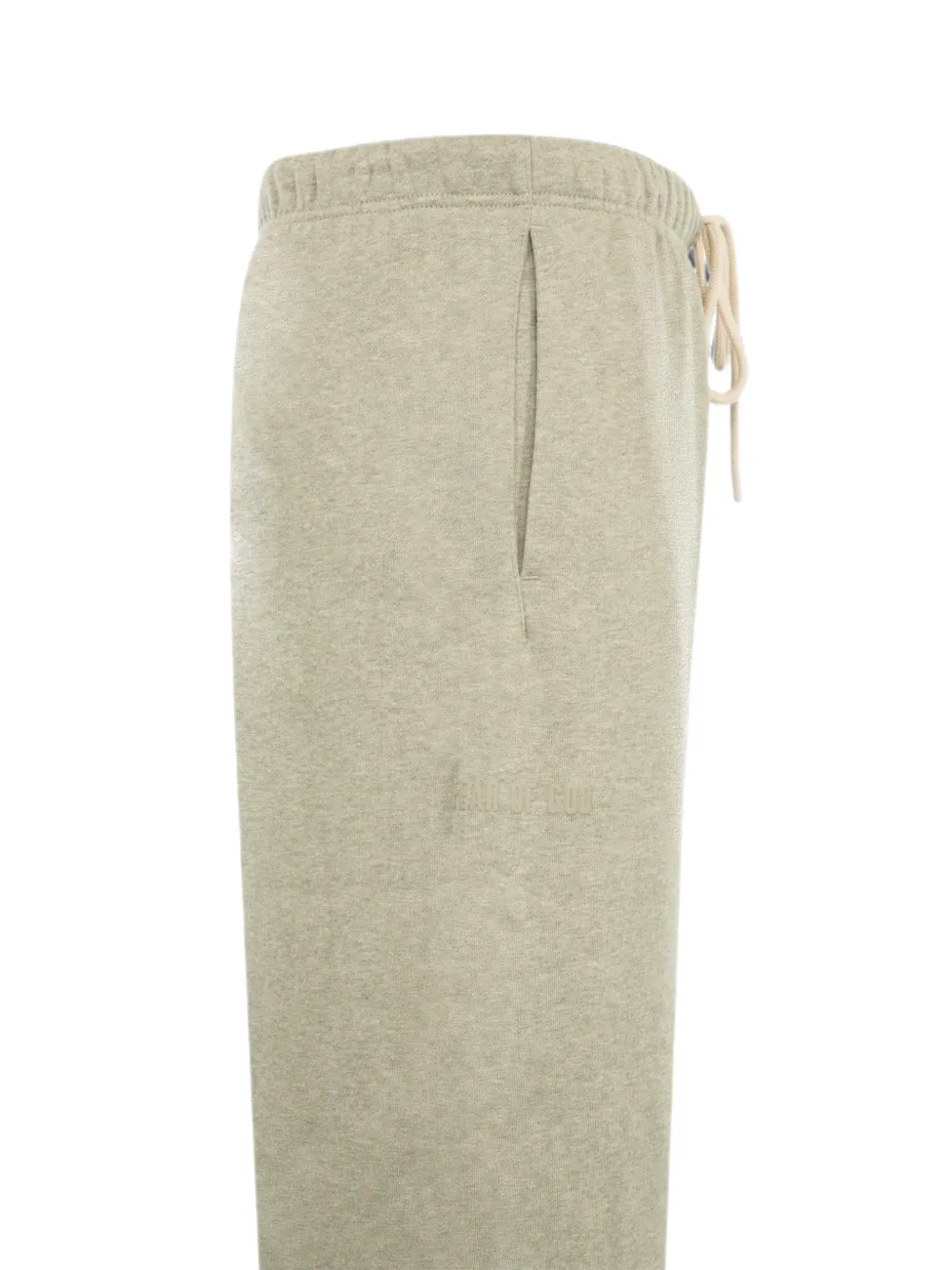 FEAR OF GOD ESSENTIALS Fleece joggingbroek Beige