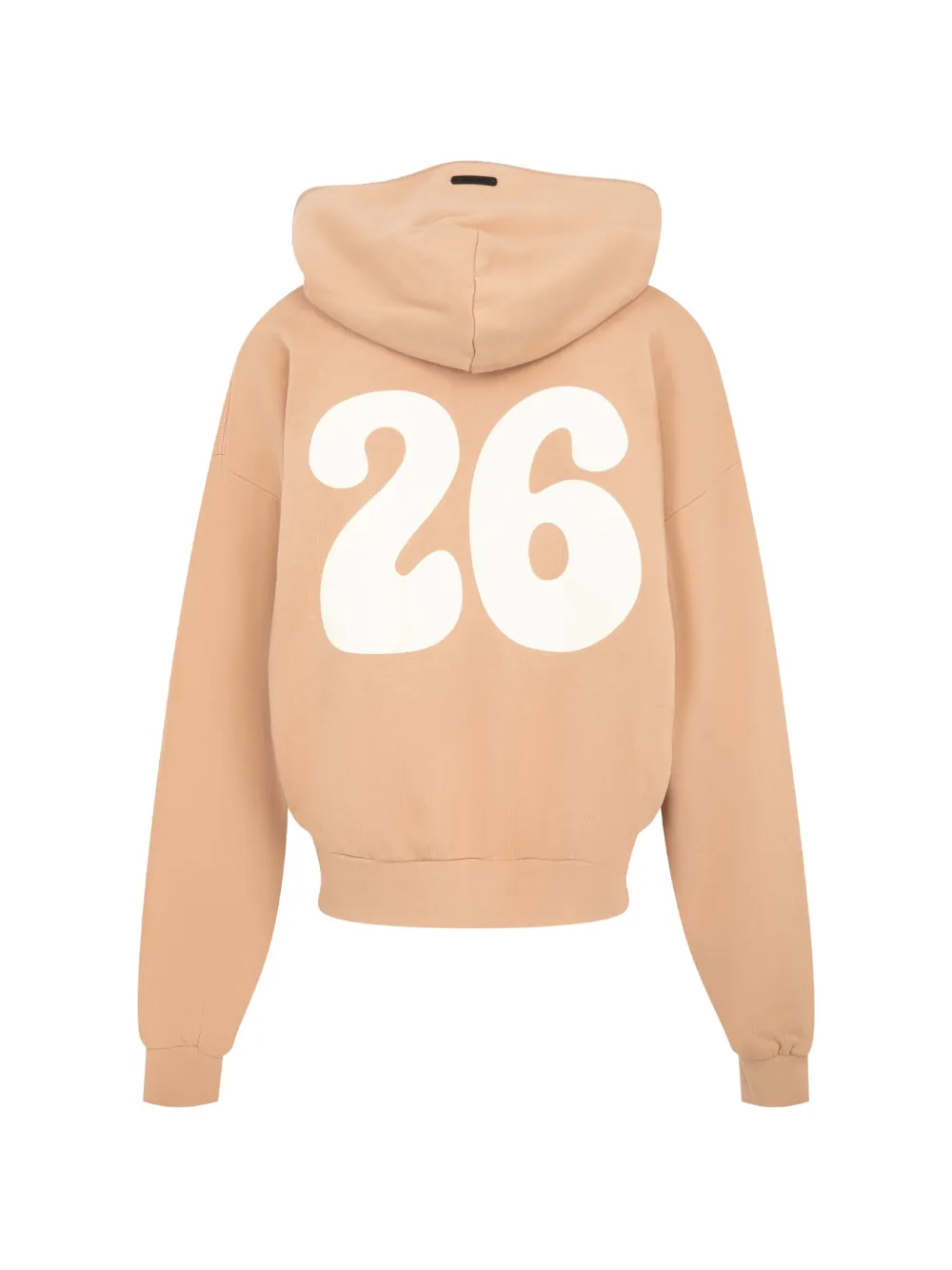 FEAR OF GOD ESSENTIALS 90s hoodie met rits Beige