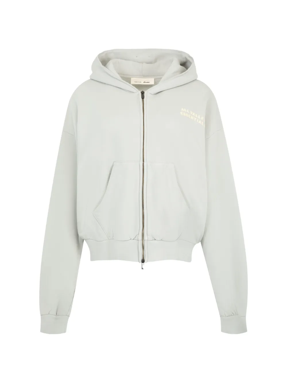 FEAR OF GOD ESSENTIALS 90s full zip hoodie