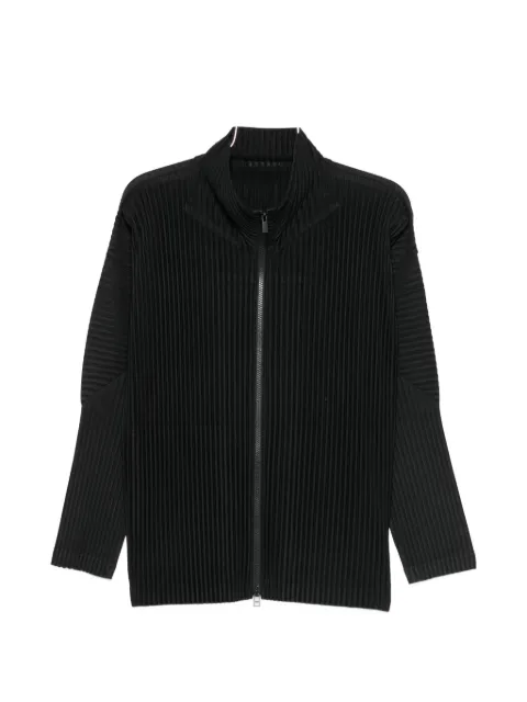 Homme Plissé Issey Miyake pleated zip-up jacket