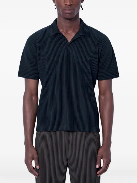 Homme Plissé Issey Miyake plissé-effect T-shirt