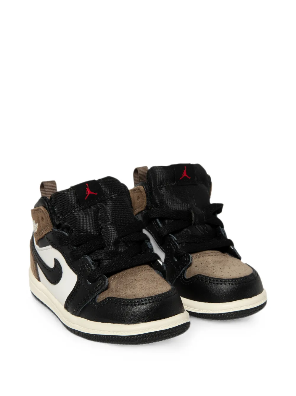 Jordan Kids Jordan 1 Mid sneakers - Black