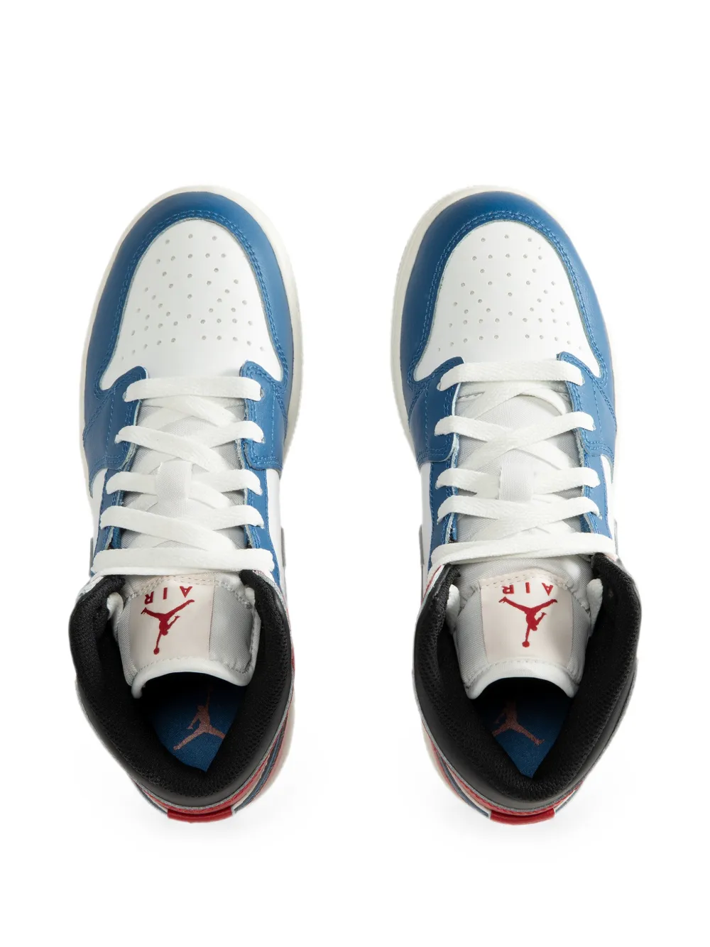 Jordan Kids Air Jordan 1 Mid sneakers Wit