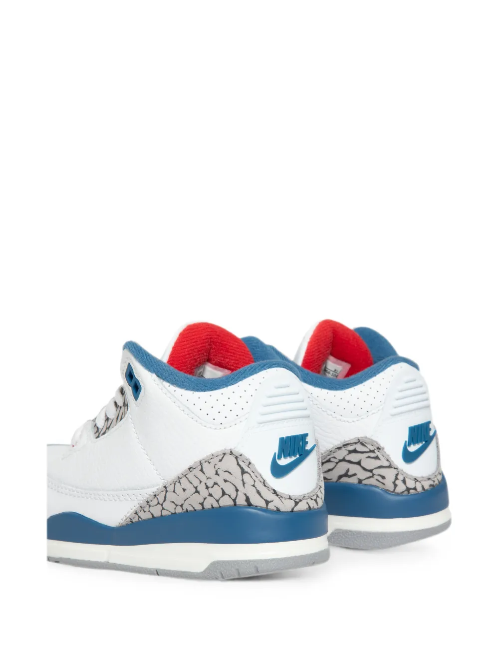 Jordan Kids Jordan 3 Retro elephant-print sneakers Wit