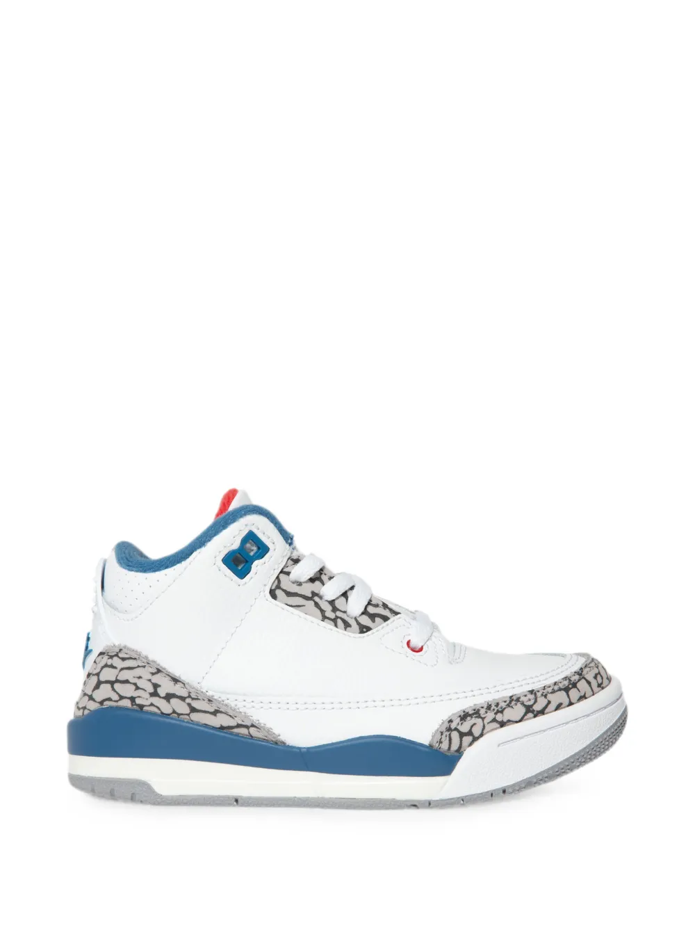 Jordan Kids Jordan 3 Retro elephant-print sneakers Wit