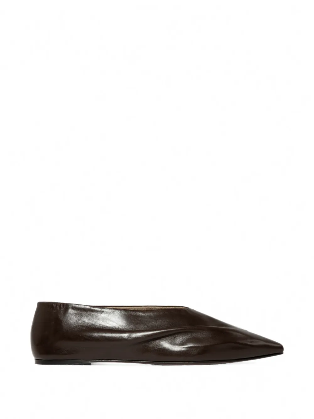 KHAITE Miriam ballerinas - Marrone