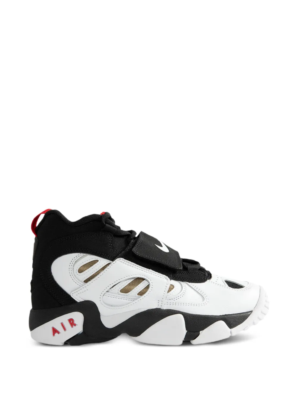 Nike Air Diamond Turf II touch-strap sneakers Zwart