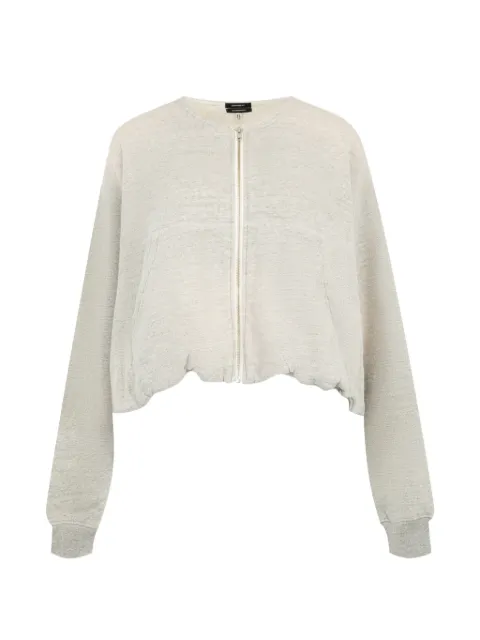 R13 sudadera balloon con cremallera