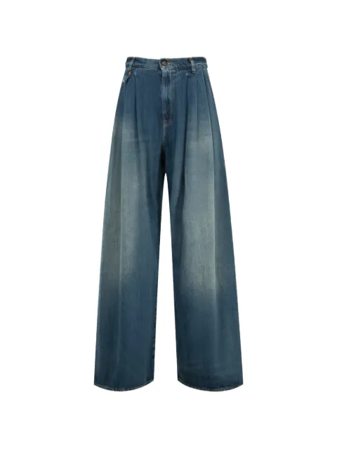 R13 triple-pleat jeans