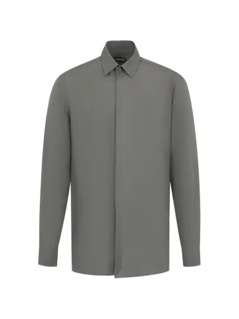 TOM FORD classic-fit silk shirt