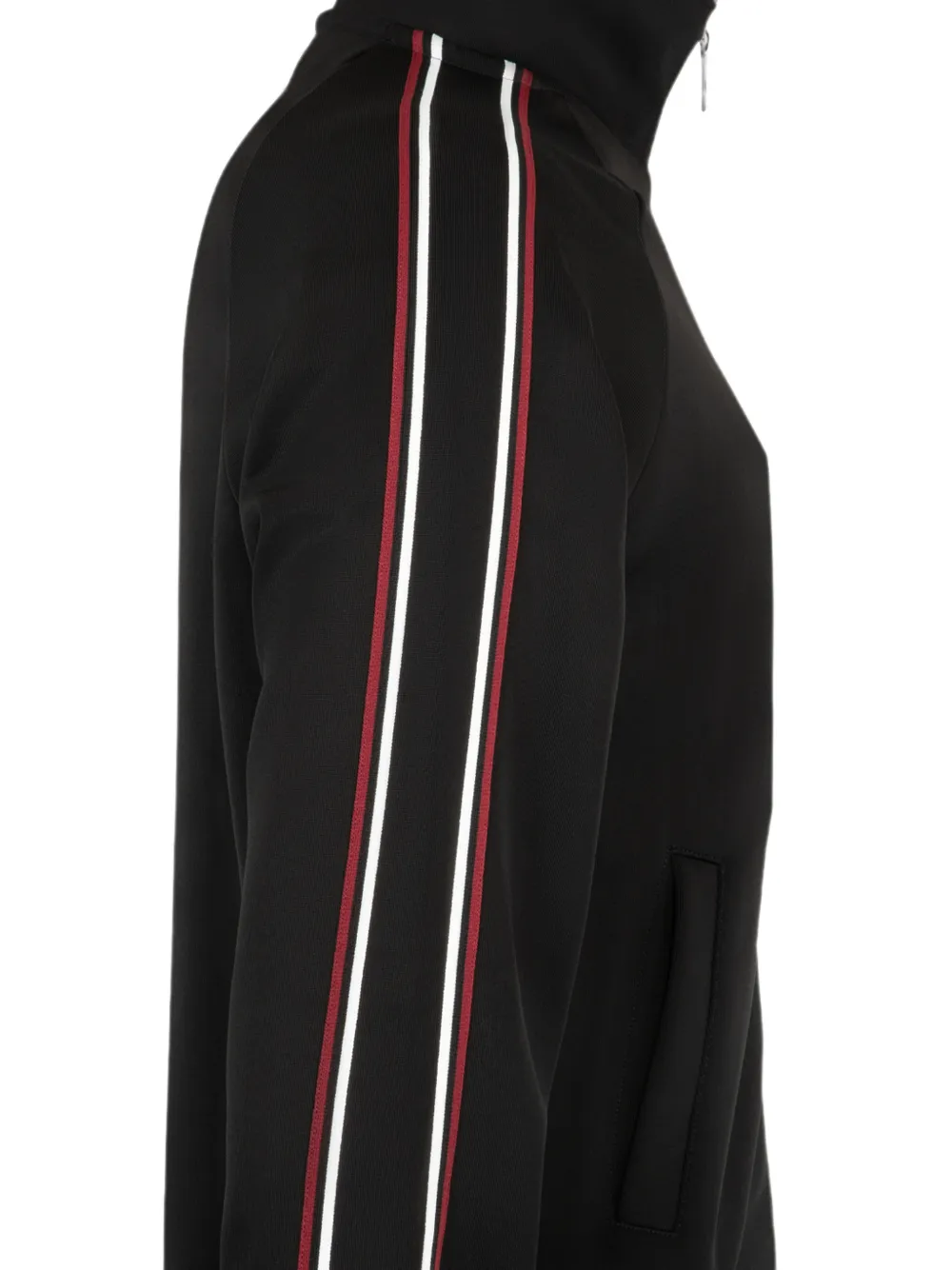Saint Laurent Cassandre jersey trainingsjack Zwart