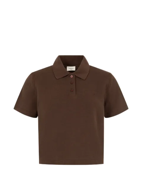 Saint Laurent playera tipo polo Cassandre