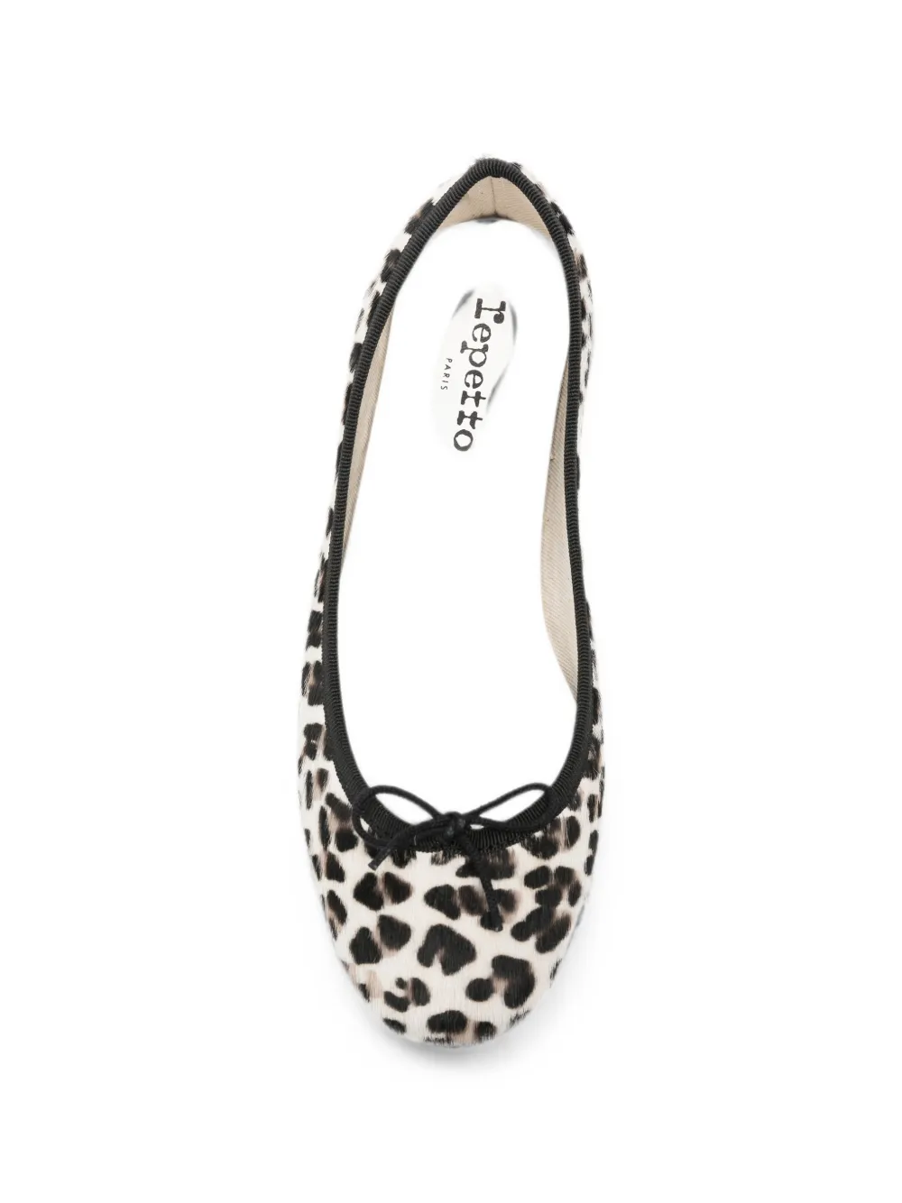 Repetto leopard-print bow-detail pumps Wit