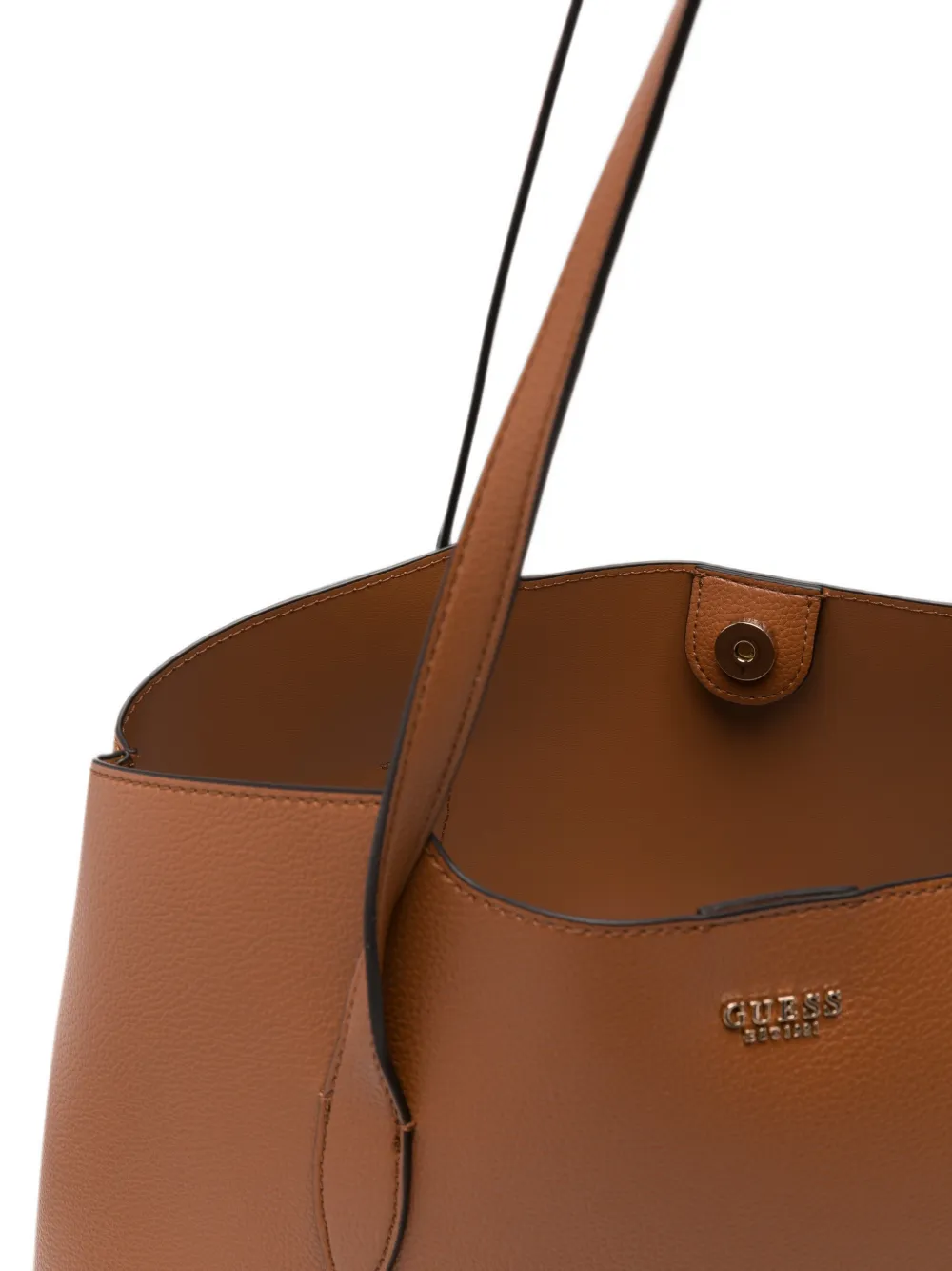 GUESS USA Schoudertas met logoplakkaat Bruin