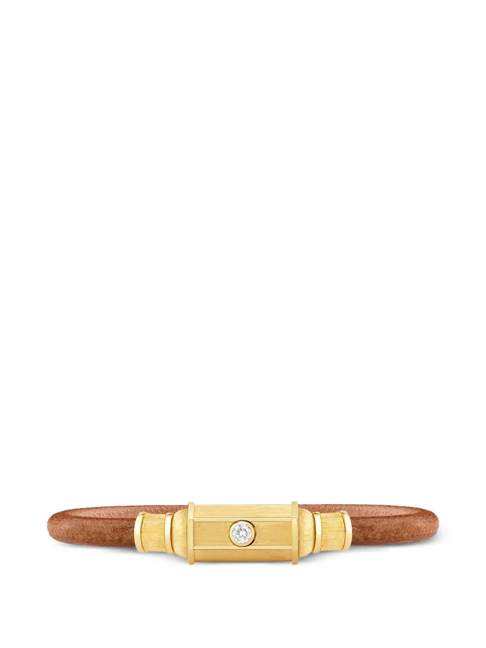 Marie Lichtenberg diamond Lasso locket bracelet - Gold