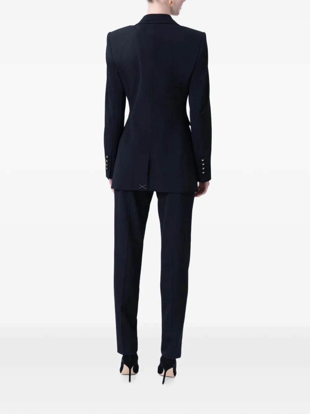 Dolce & Gabbana Pantalon met logoplakkaat Zwart