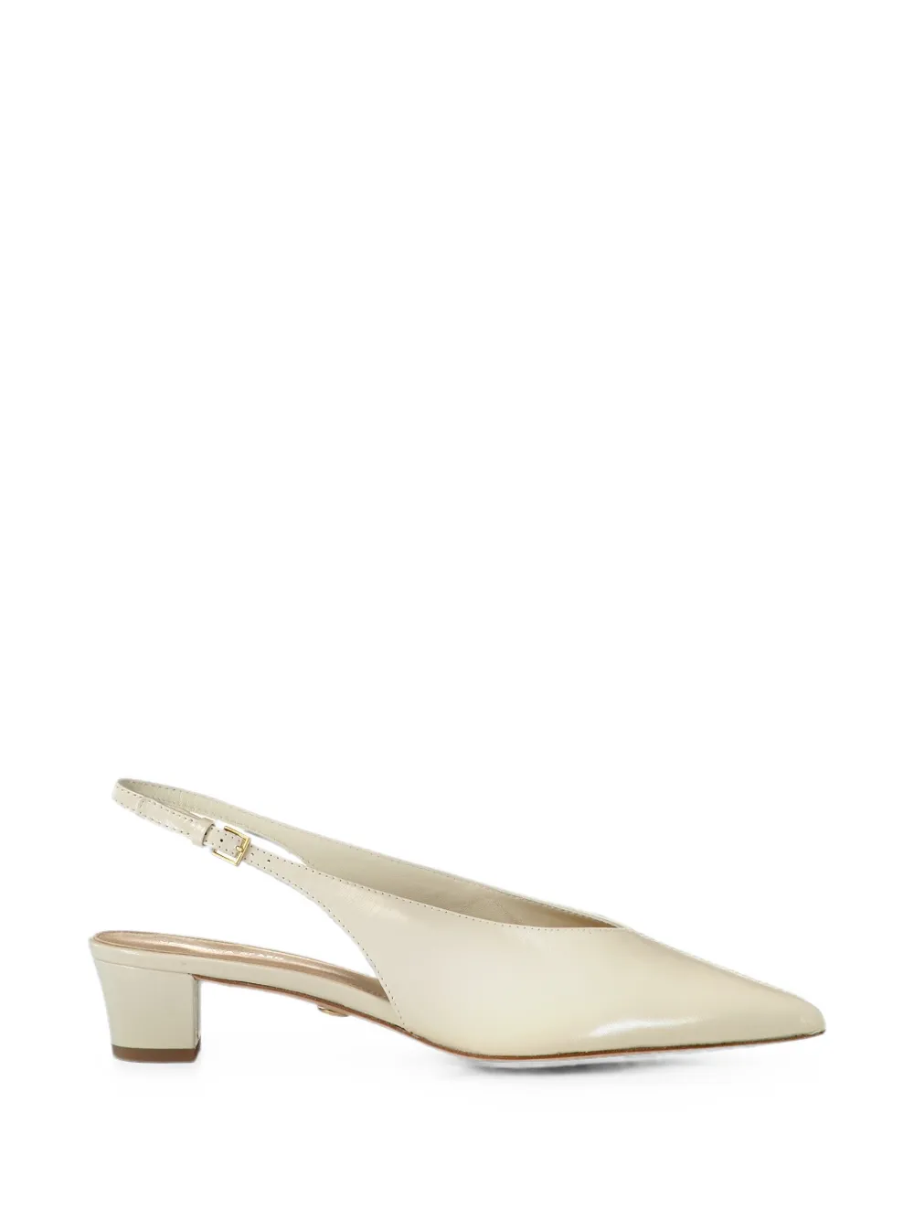 Veronica Beard Pamela leather pumps Beige
