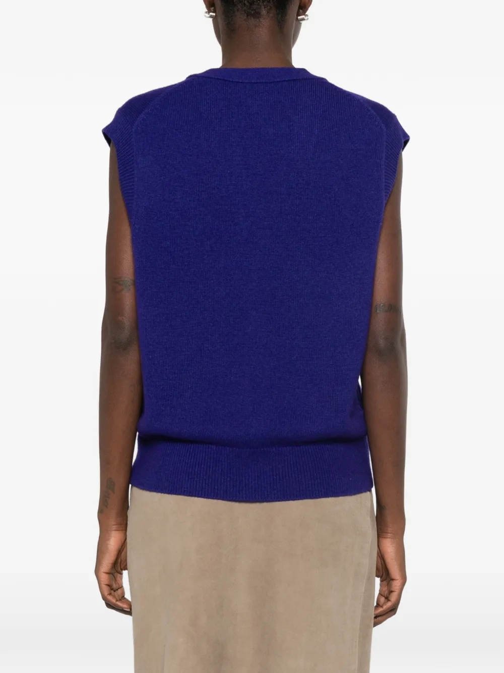 BOMPARD Mouwloos vest Paars