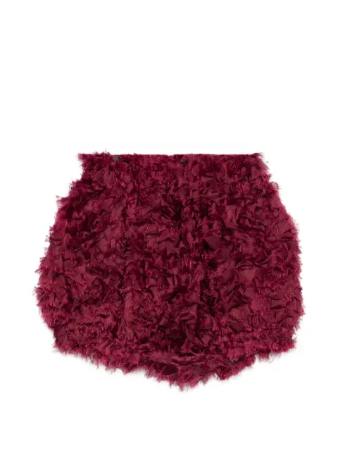 Douuod Kids pantalones bloomers texturizados con flecos