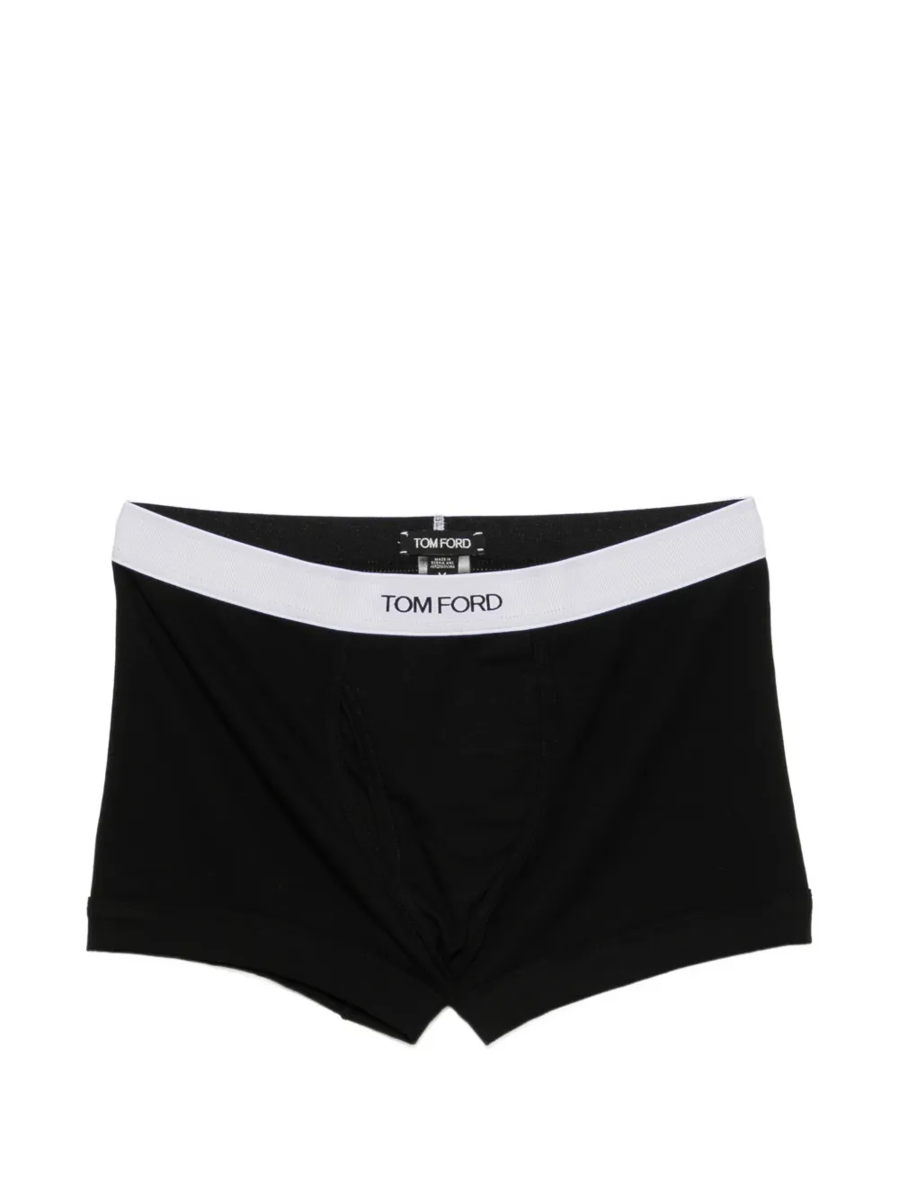 TOM FORD Twee boxershorts met logoband Zwart