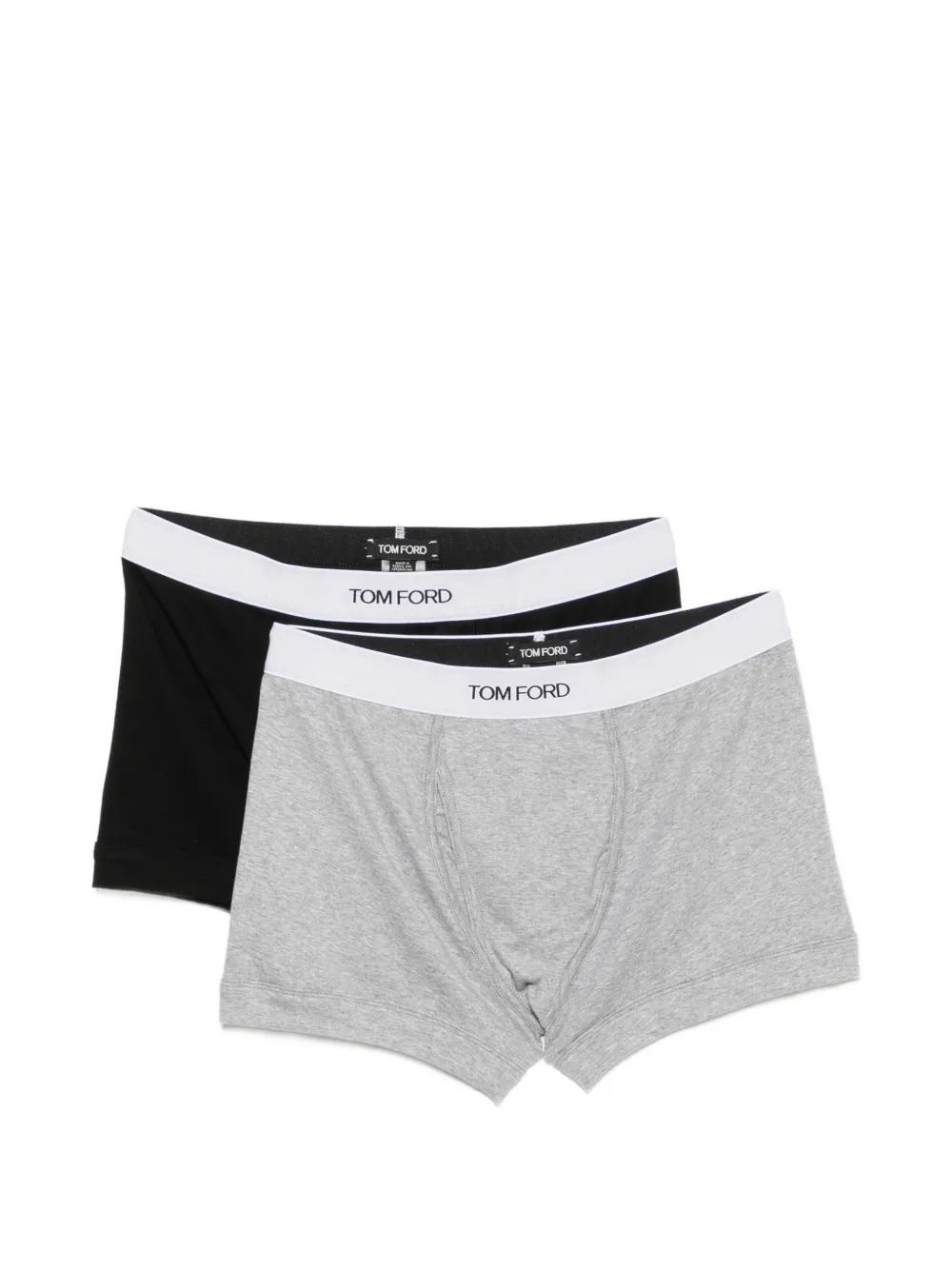 TOM FORD logo-waistband boxers set of two - Nero