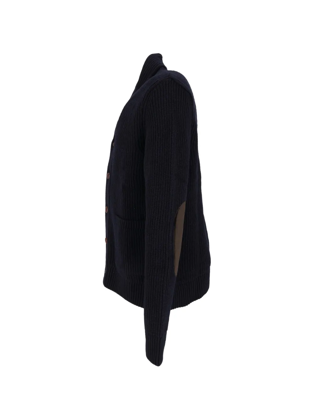 Barbour Hartland vest met sjaalkraag Blauw