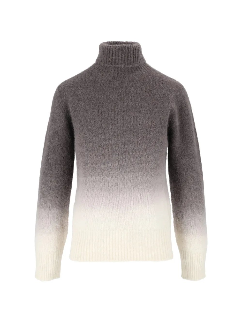 Kangra gradient roll-neck knit - Grigio