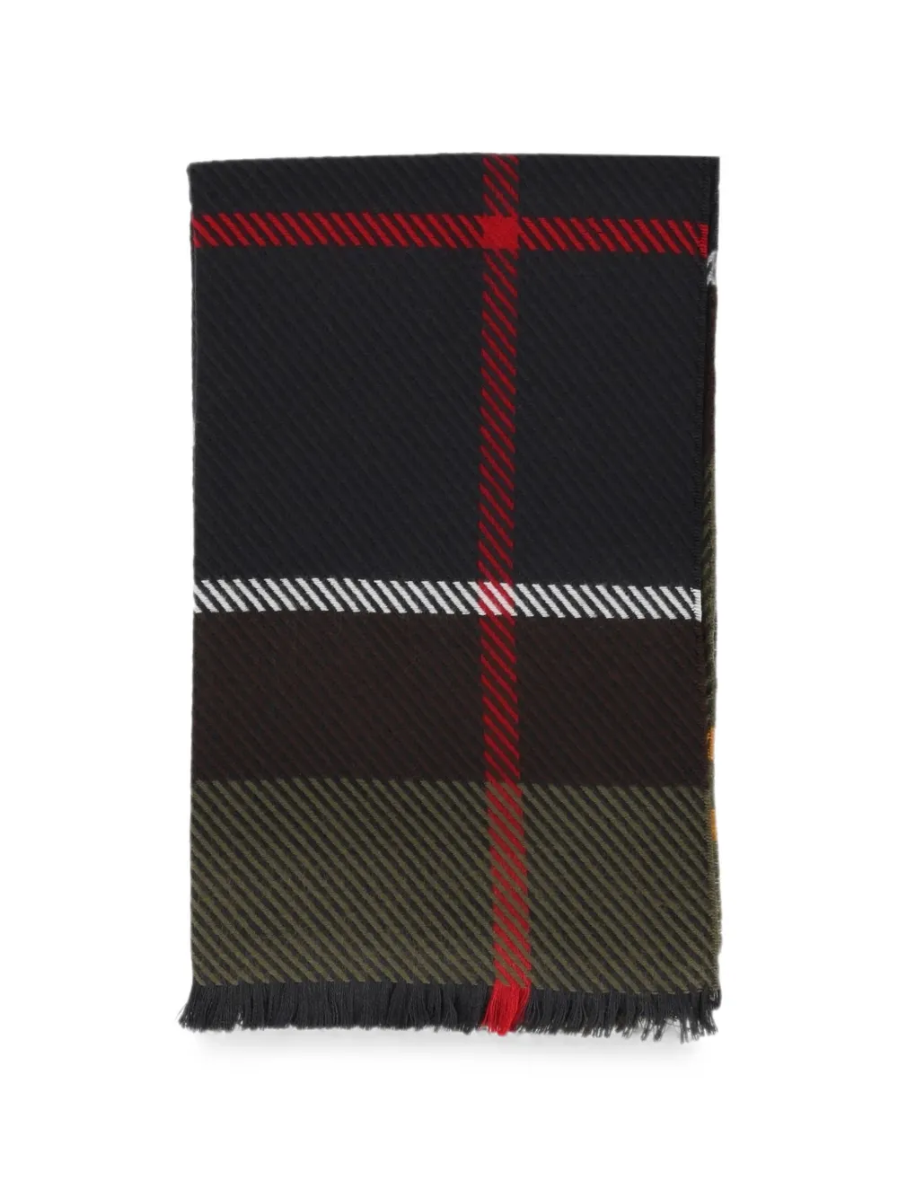 Barbour Blair Schal mit Schottenkaro - Schwarz