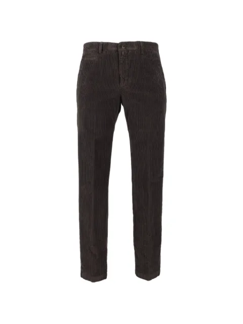 Briglia 1949 corduroy-effect tapered trousers