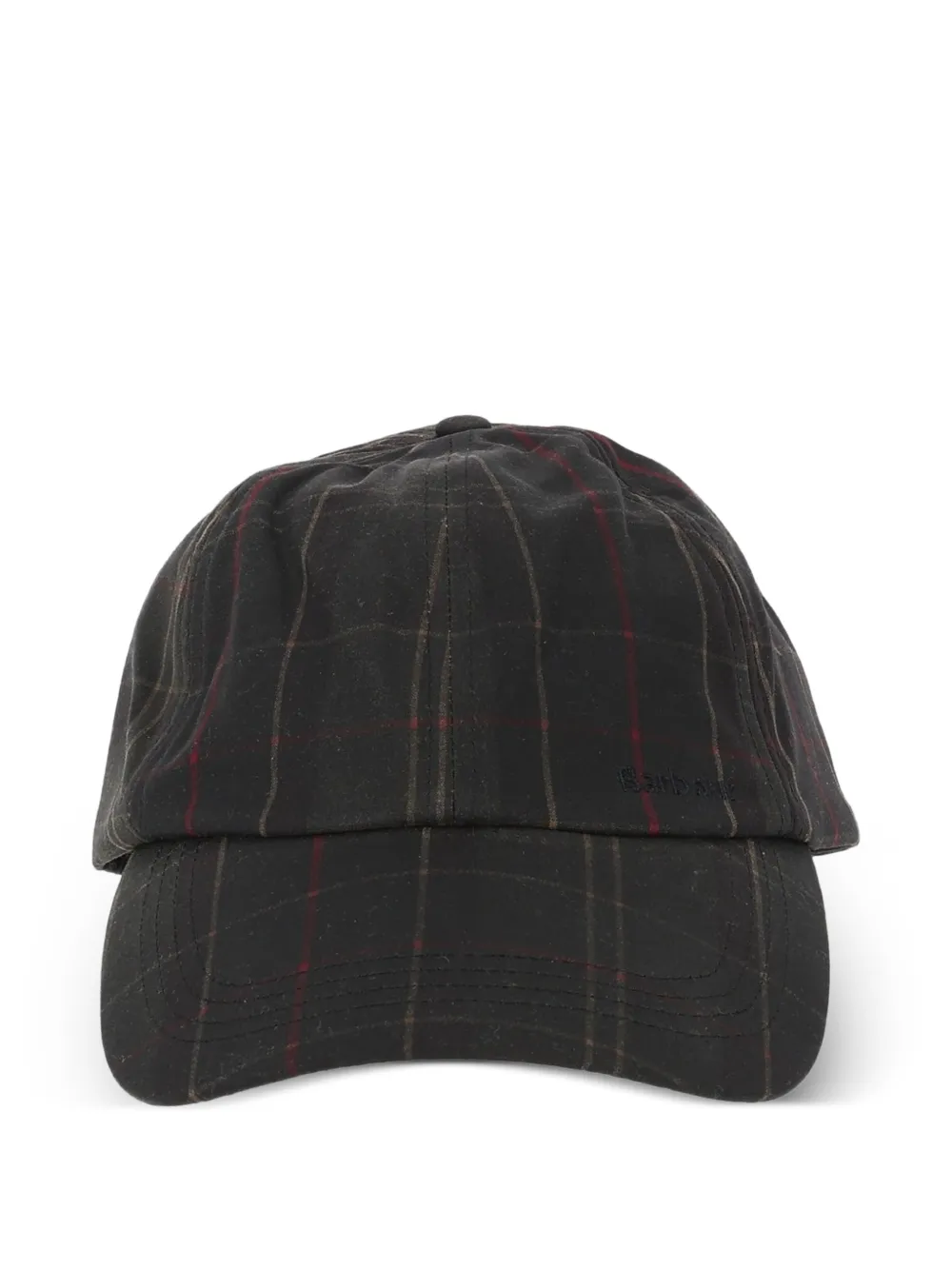 Barbour 헤이던 타탄 캡 모자 | 브라운 | Image 1