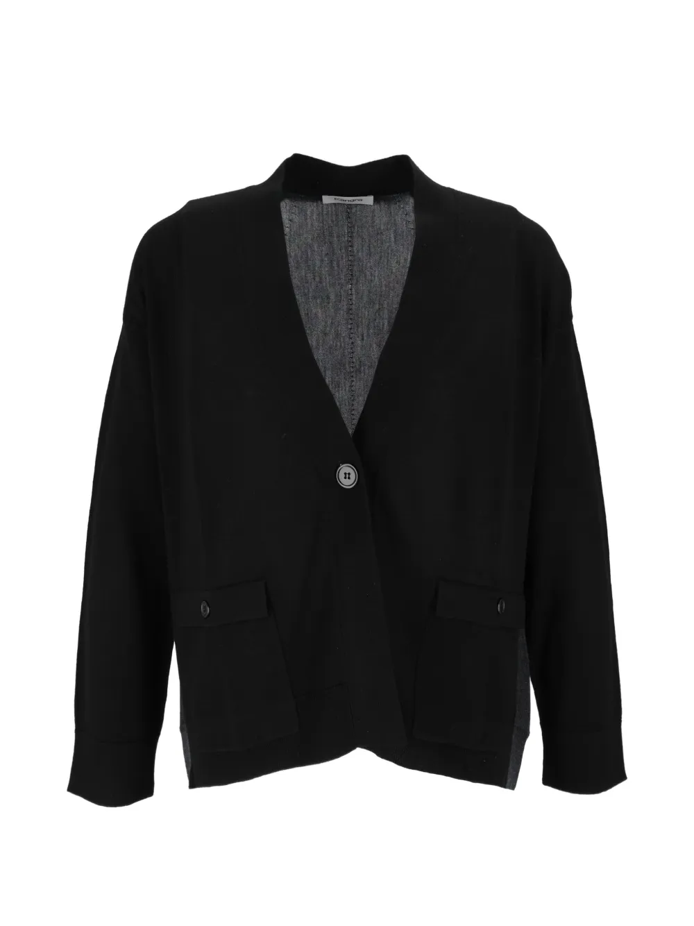 Kangra Jack met colourblocking en zak Zwart