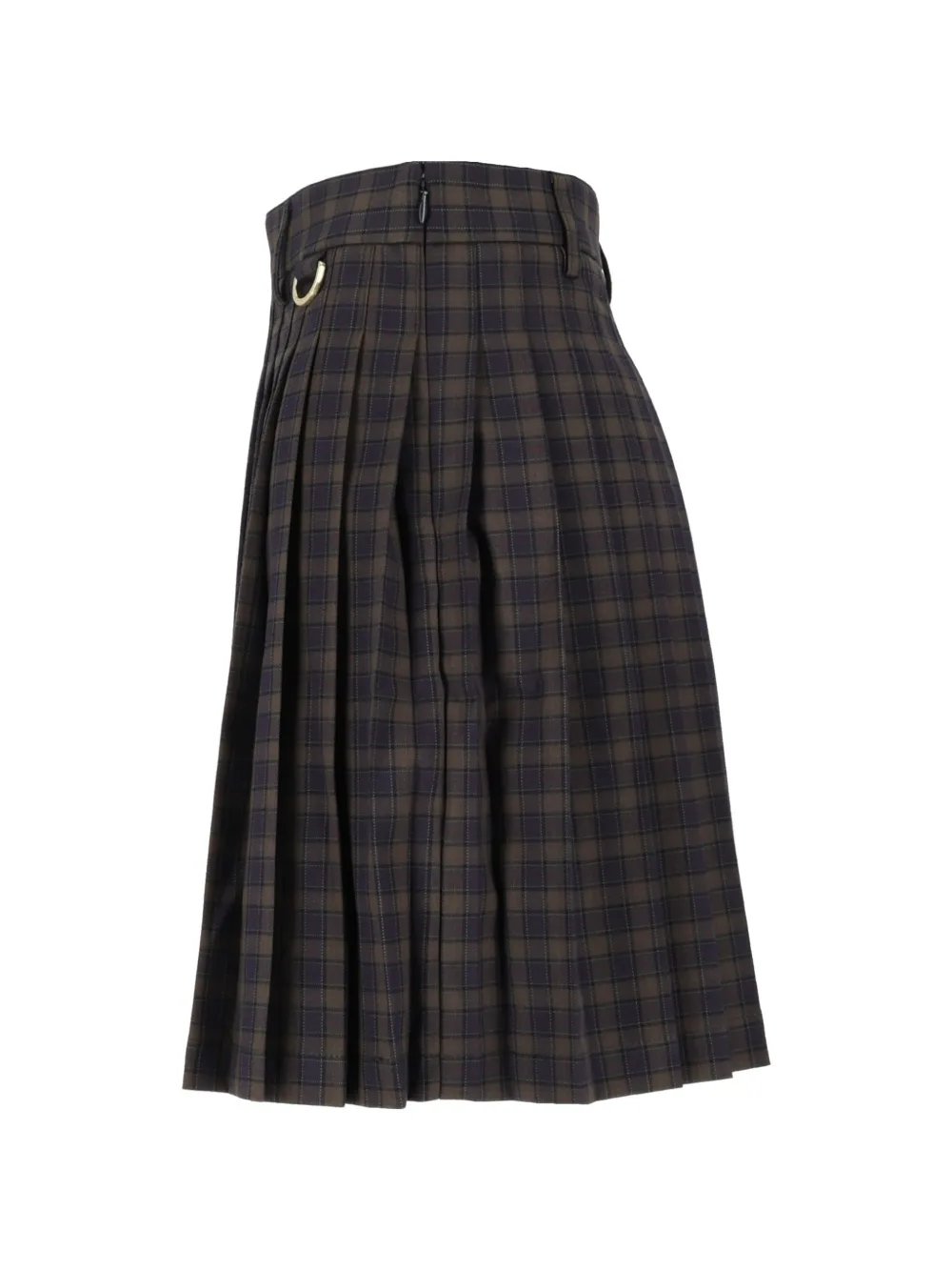Barbour Carville mini-plooirok Bruin