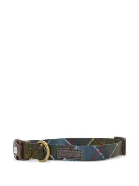Barbour collar a cuadros tartán