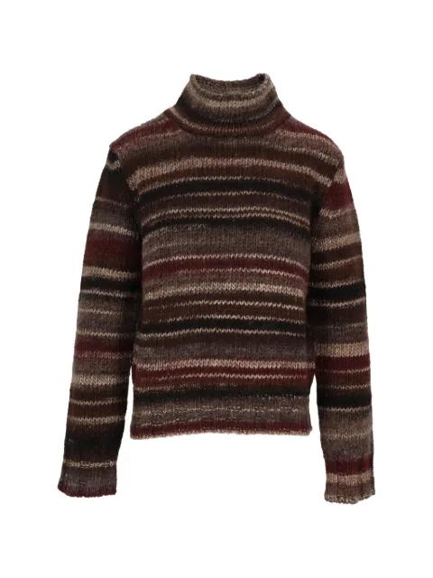 Kangra striped roll-neck sweater