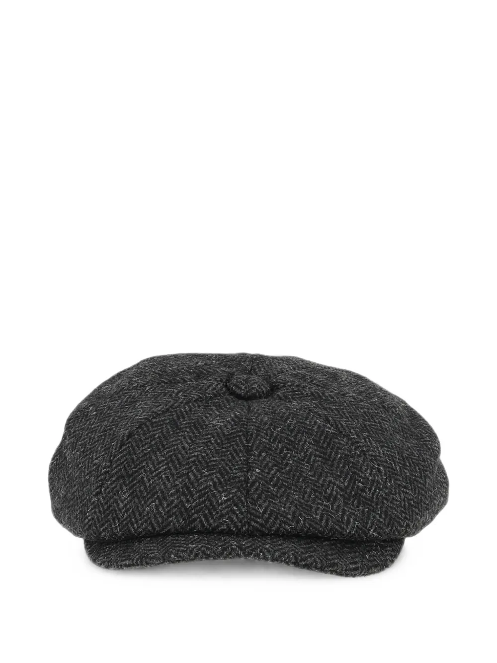 Barbour Fyne tweed baker boy cap - Gris