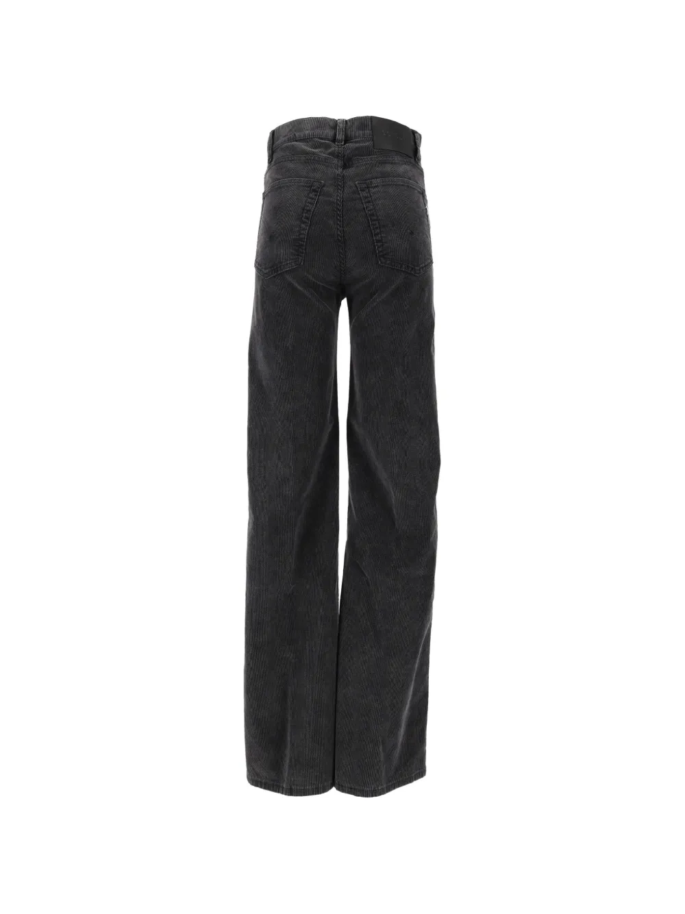 DONDUP Amber ribfluwelen broek Zwart