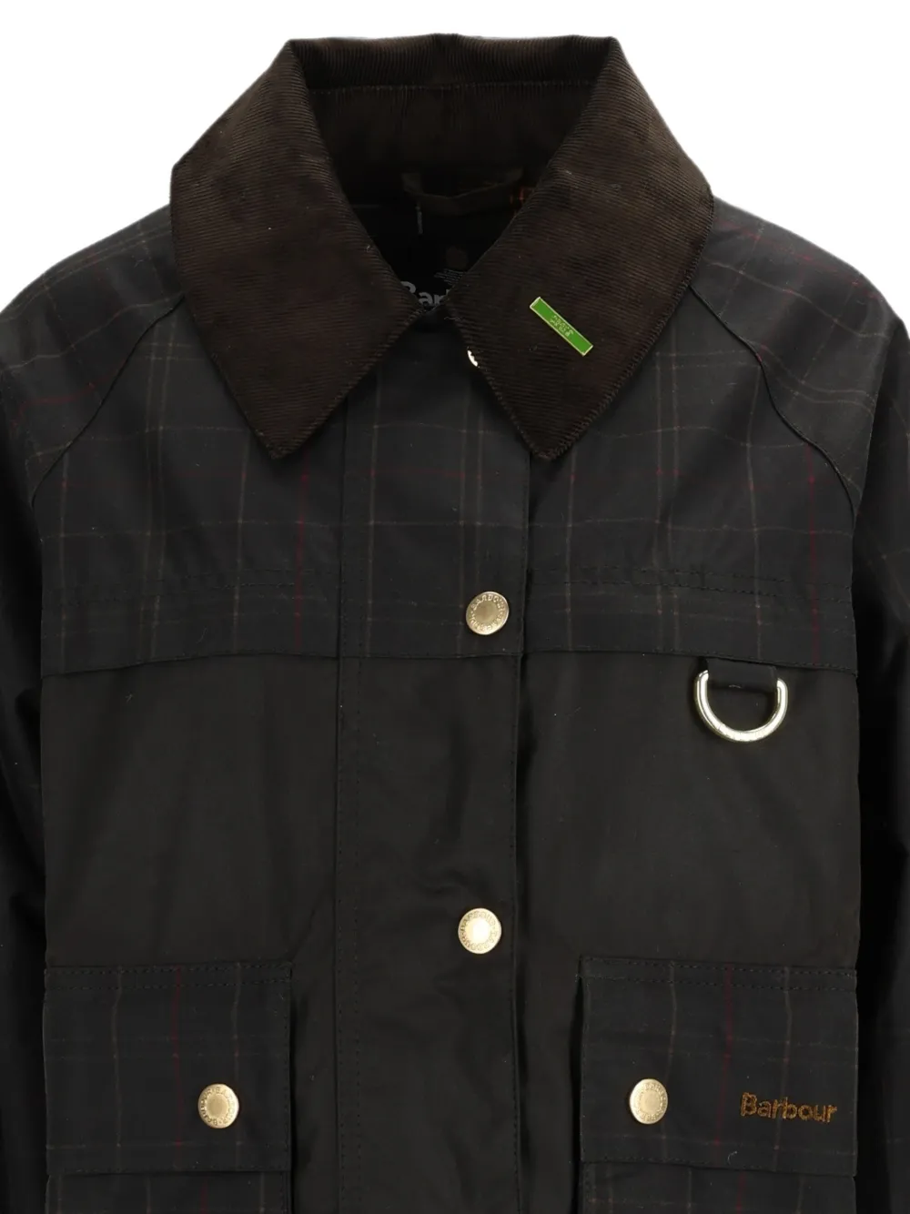 Barbour Tartan Spey jack Zwart