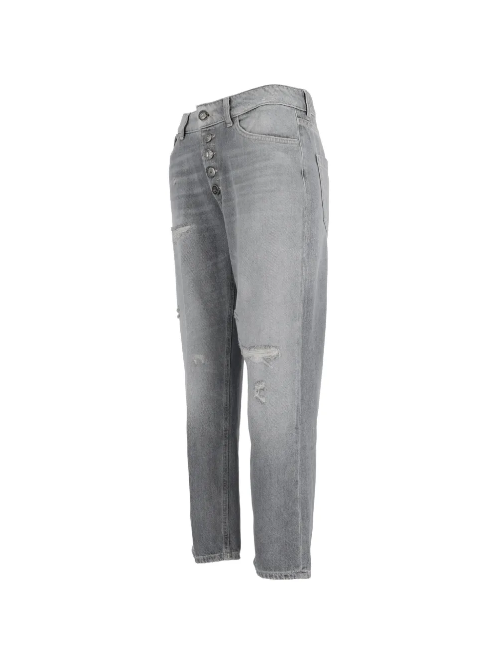 DONDUP Koons gerafelde jeans Grijs