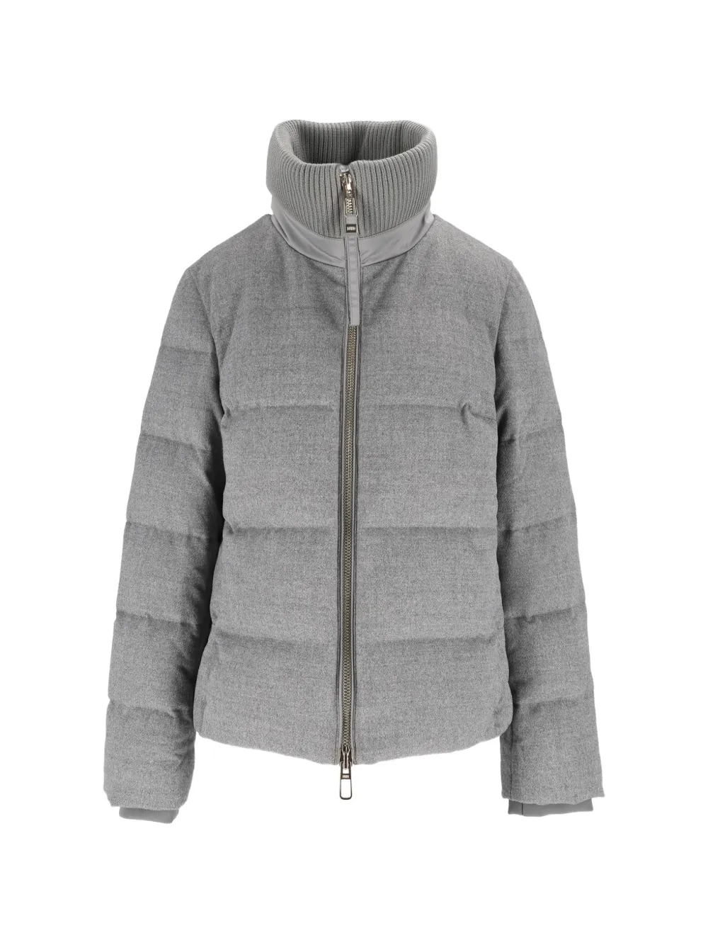 Duno padded high-neck jacket - Grau