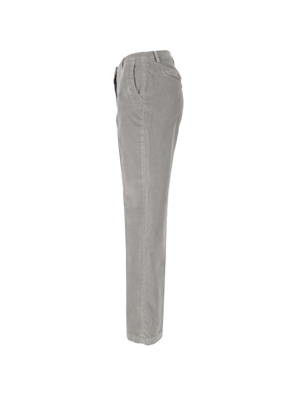 Briglia 1949 Ribfluwelen straight broek Grijs