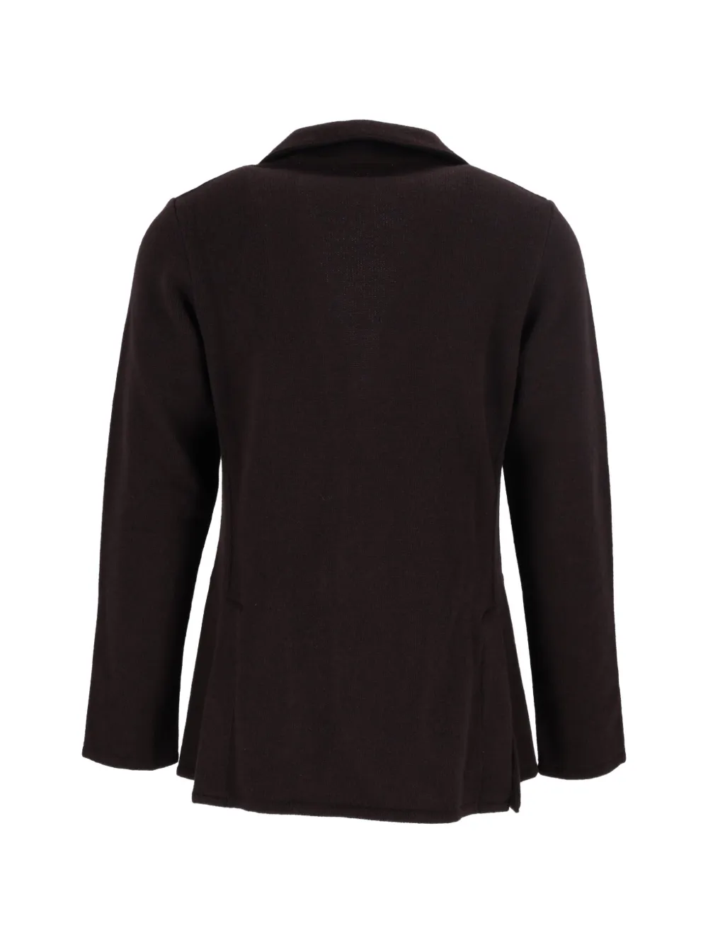 Lardini knit notched-lapel blazer Bruin
