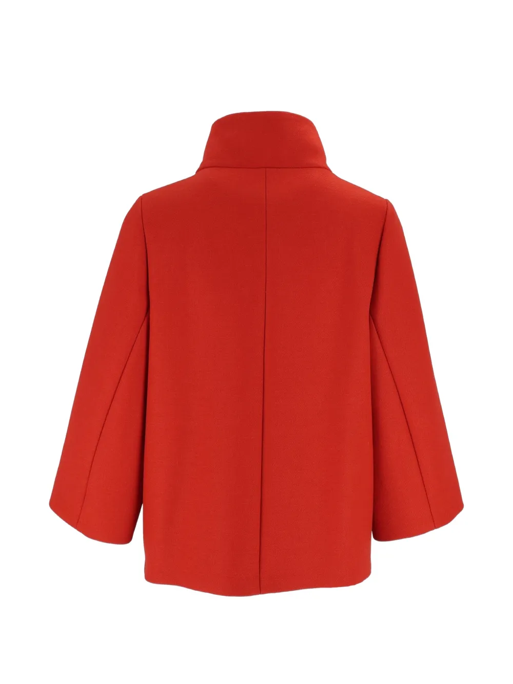 Fay hook-fastening high-neck jacket Rood