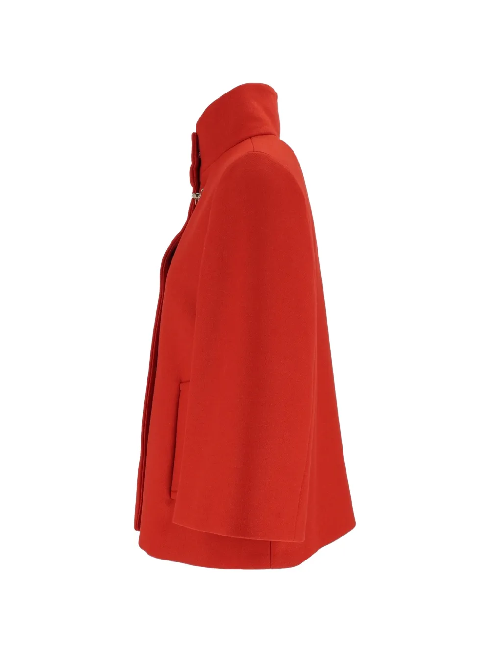 Fay hook-fastening high-neck jacket Rood