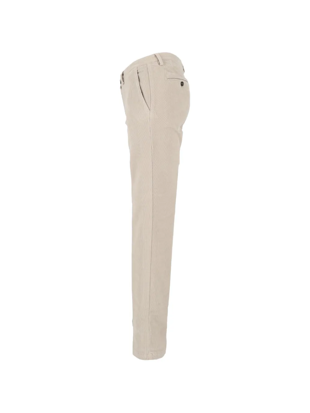 Briglia 1949 Ribfluwelen straight broek Beige