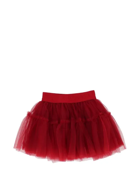 Monnalisa ruffled tulle mini skirt